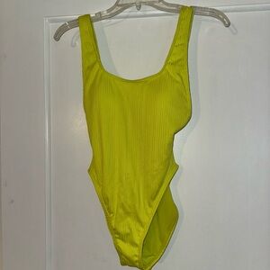 Vince Camuto Lime Green One Piece Swimsuit